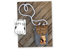 Stickdatei - Cute Doodle Cat 3 Appli